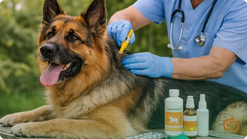 آزمایش انگل‌ حیوانات خانگی برای رفتن به خارج کشور